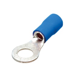 [000303614] 50pcs bag insulated ring terminal 5,3/2,5mm Blue