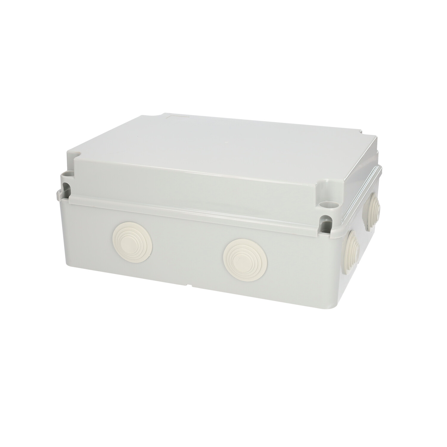 Caja conexión rectangular 300x220x120mm IP55 Gris