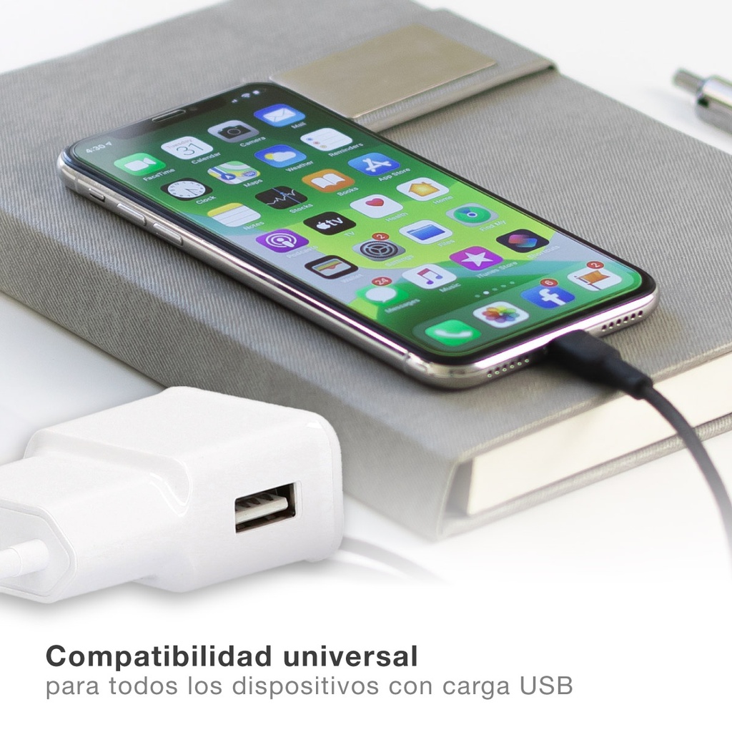 Cargador 230V a USB