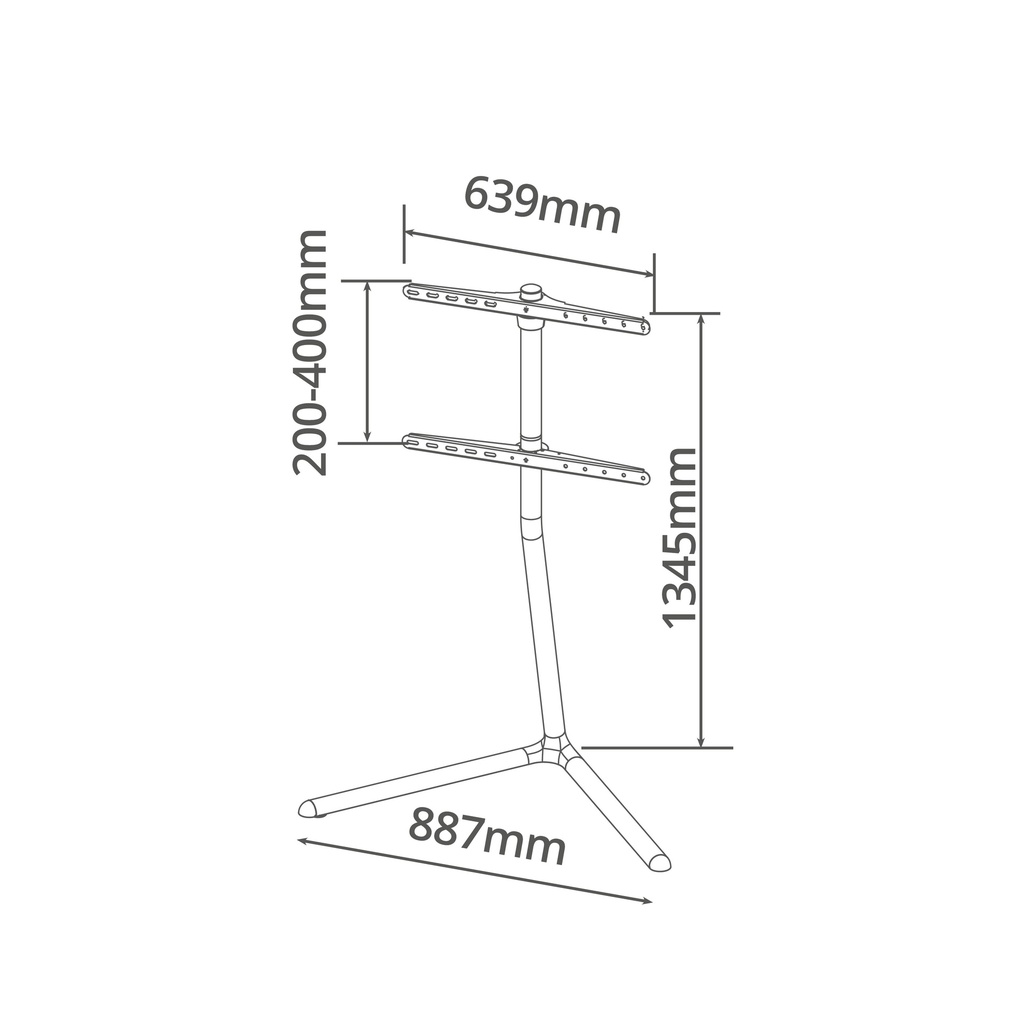 Soporte de pie para TV 32" - 70"