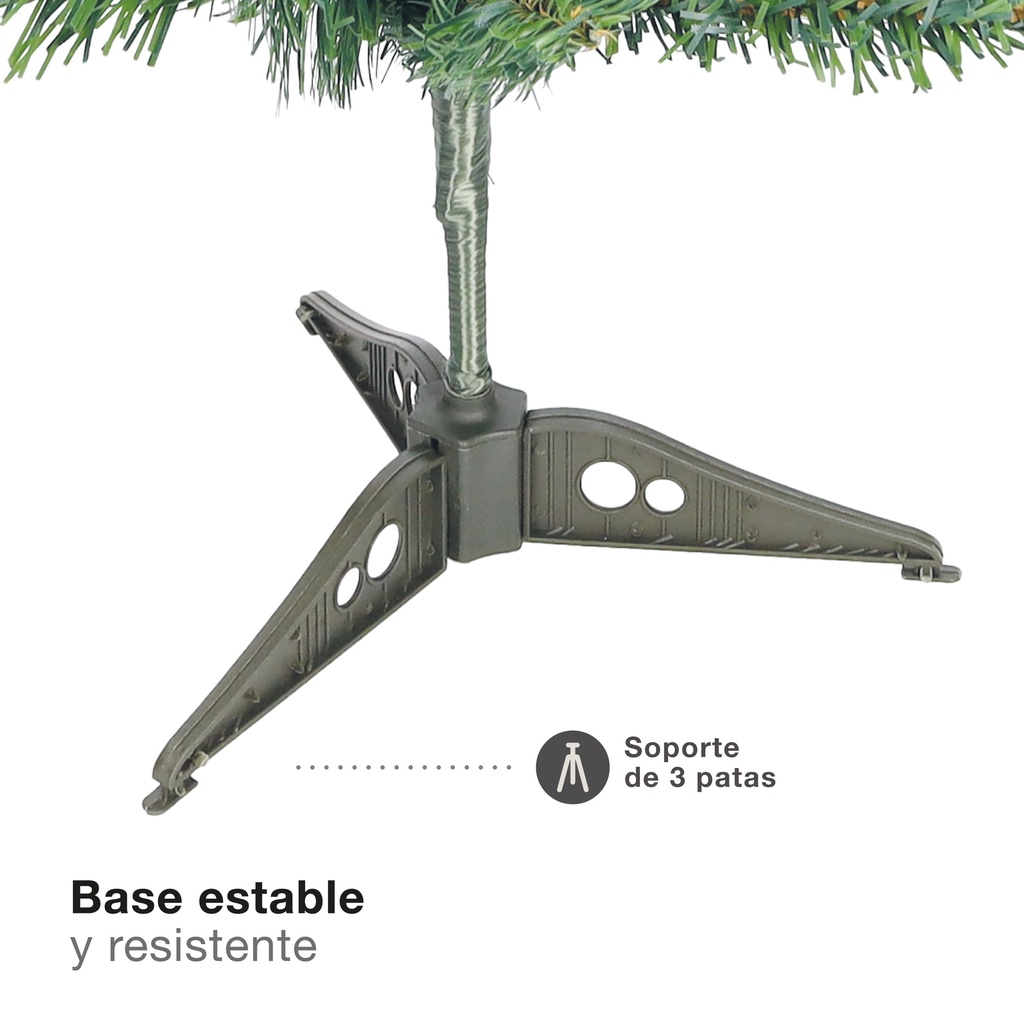 Árbol de navidad artificial Kelo 0,5M 45 ramas