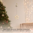 Estrella colgante de navidad LED 3xAAA