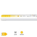 Tubo LED cristal 150cm 22W 4000K - Libertina