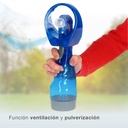 Mini ventilador de agua Suwa 2xAA - 12u caja exp