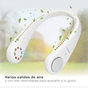 Ventilador de cuello portátil Salaro USB recargable