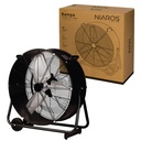 Ventilador metálico de suelo Bampa Ø70cm 250W Negro