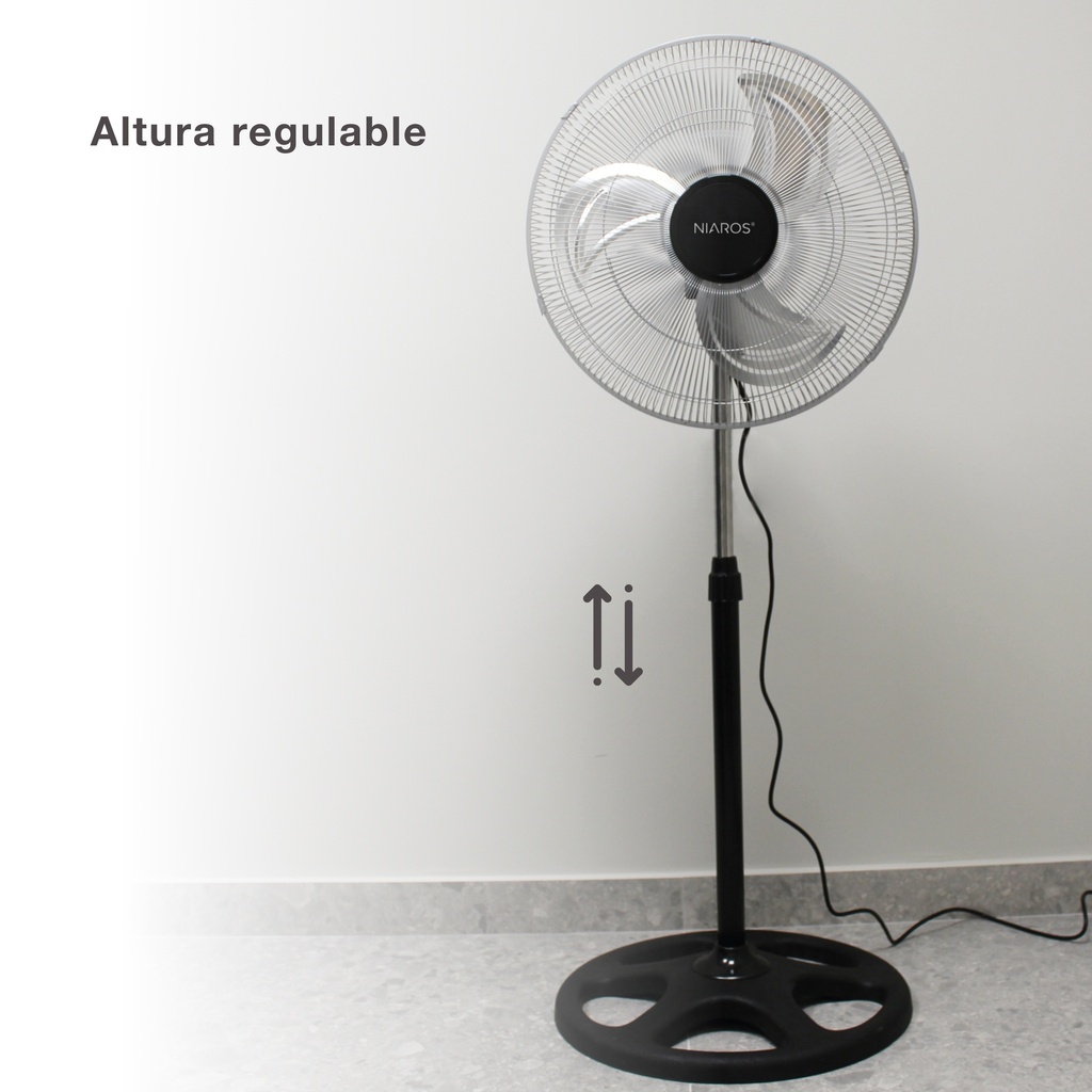 Ventilador metálico de pie Sandi Ø50cm 70W