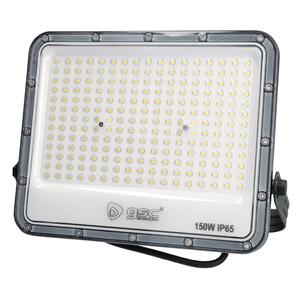 Proyector aluminio LED Belinta 150W 6500K IP65 Negro