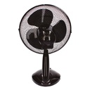 Ventilador sobremesa Lindi Ø34cm 40W Negro