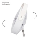 Mini ventilador sobremesa USB Tapri Ø14cm 5W Blanco