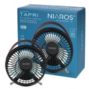 Mini ventilador sobremesa USB Tapri Ø14cm 5W Negro