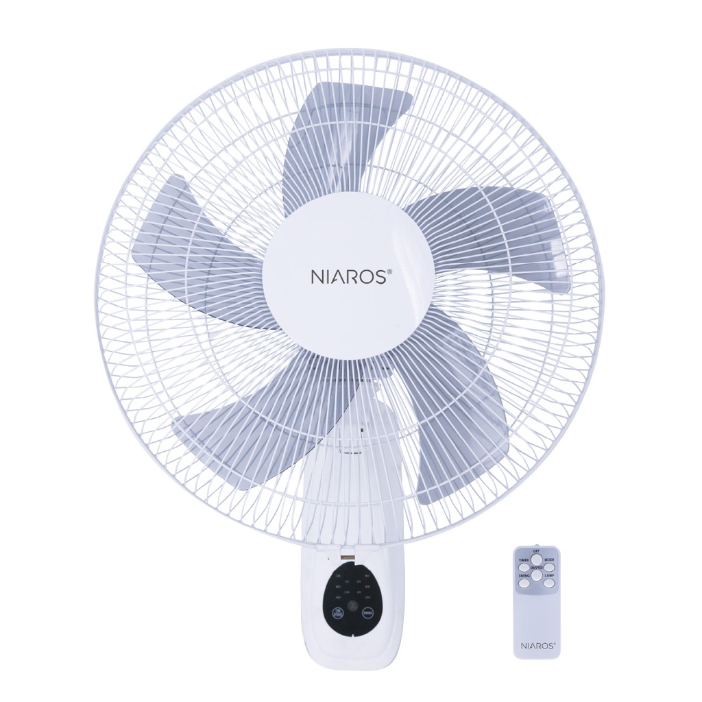 Ventilador de pared Barsi Ø43cm 50W Blanco