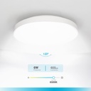 Plafón solar LED Telfer 6W 6500K