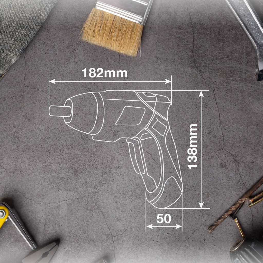 Mini atornillador inalámbrico 3.6V