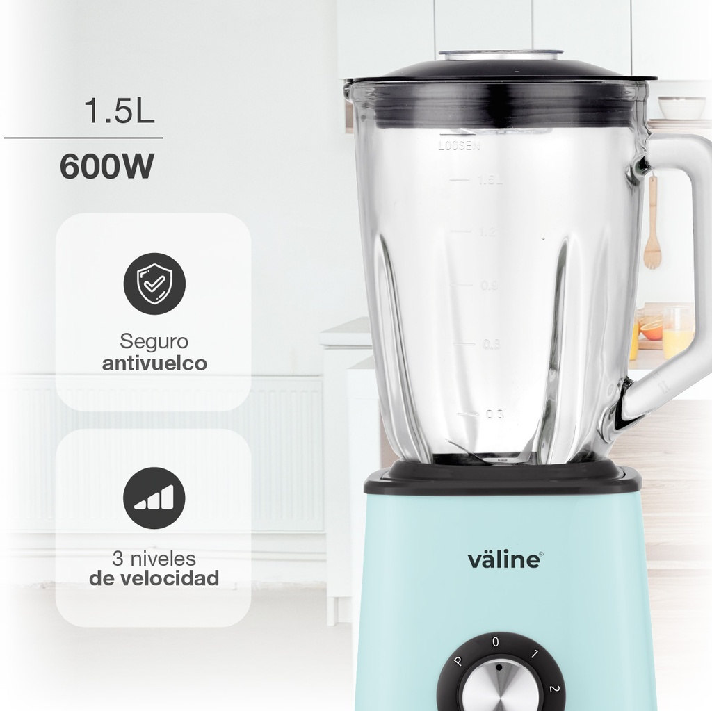 Batidora de vaso Kumsari 1.5L 600W