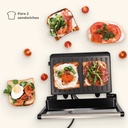 Sandwichera grill Babine 850W