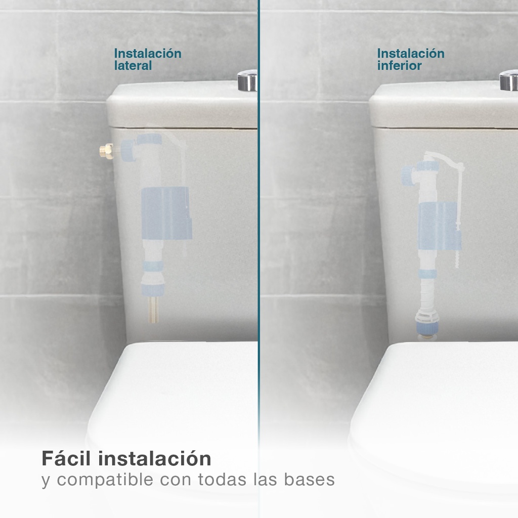 Flotador compacto doble universal