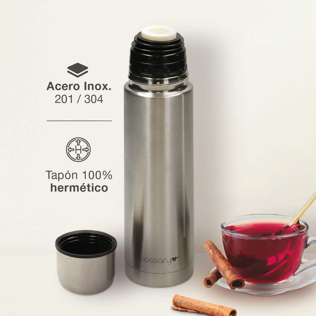 Termo de acero inoxidable Konia 500ml