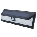 Aplique solar LED con sensor 10W 4200K Negro - 5u caja exp