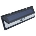 Aplique solar LED con sensor 10W 4200K Negro - 5u caja exp