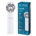 Mini ventilador de mano Luvo USB recargable Blanco