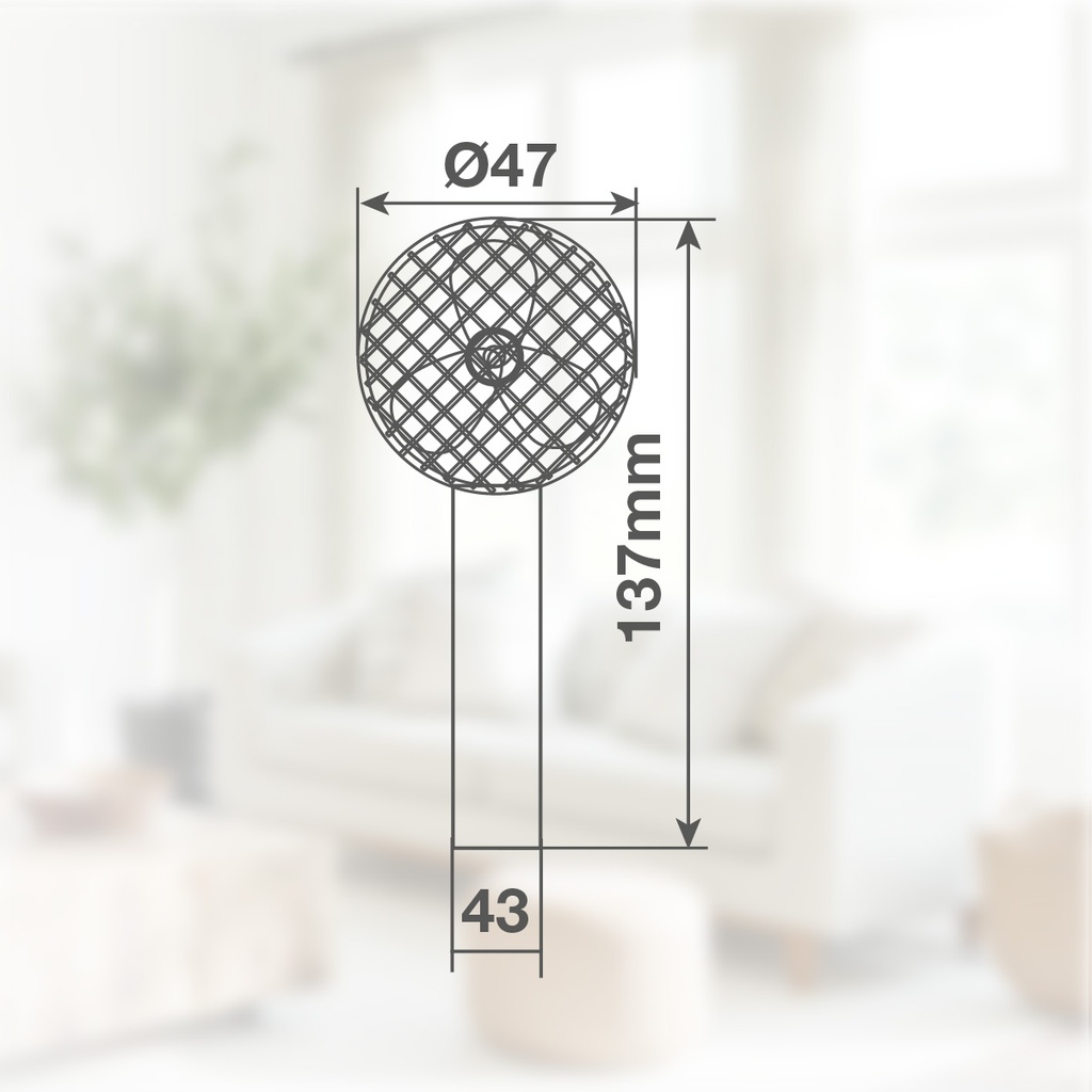 Mini ventilador de mano Luvo USB recargable Blanco