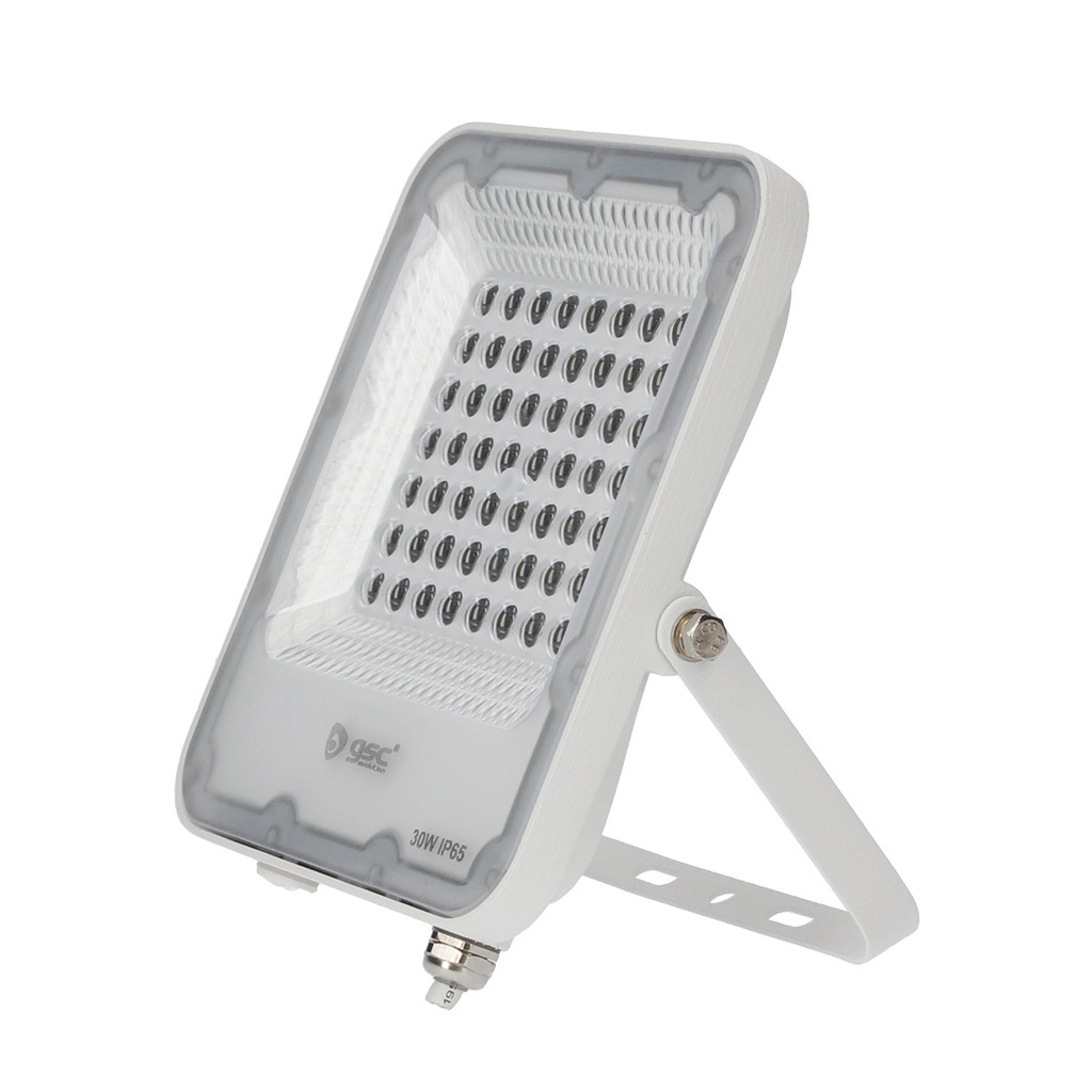 Proyector aluminio LED 30W 6500K IP65 Blanco