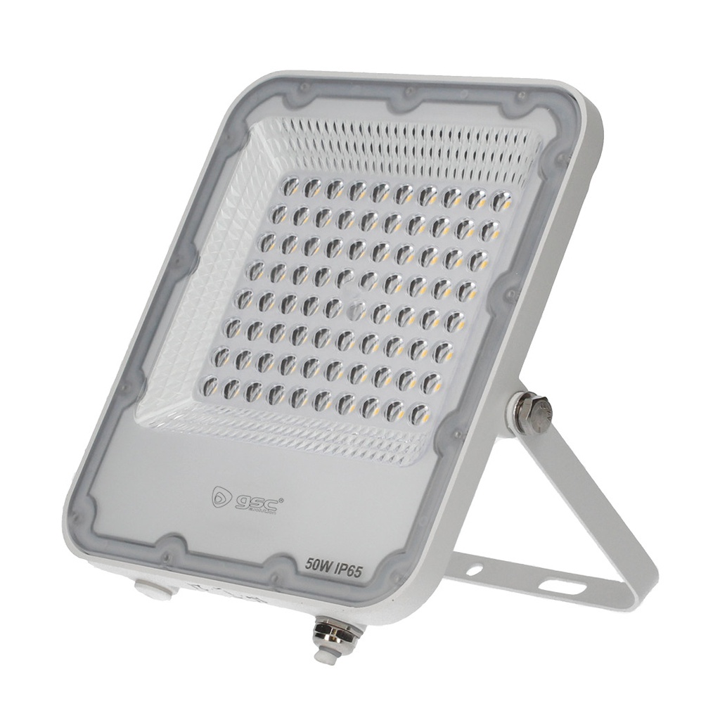 Proyector aluminio LED 50W 4000K IP65 Blanco