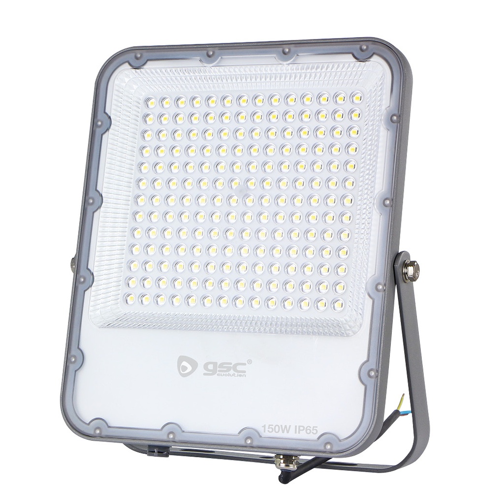 Proyector aluminio LED 150W 6500K IP65 Gris