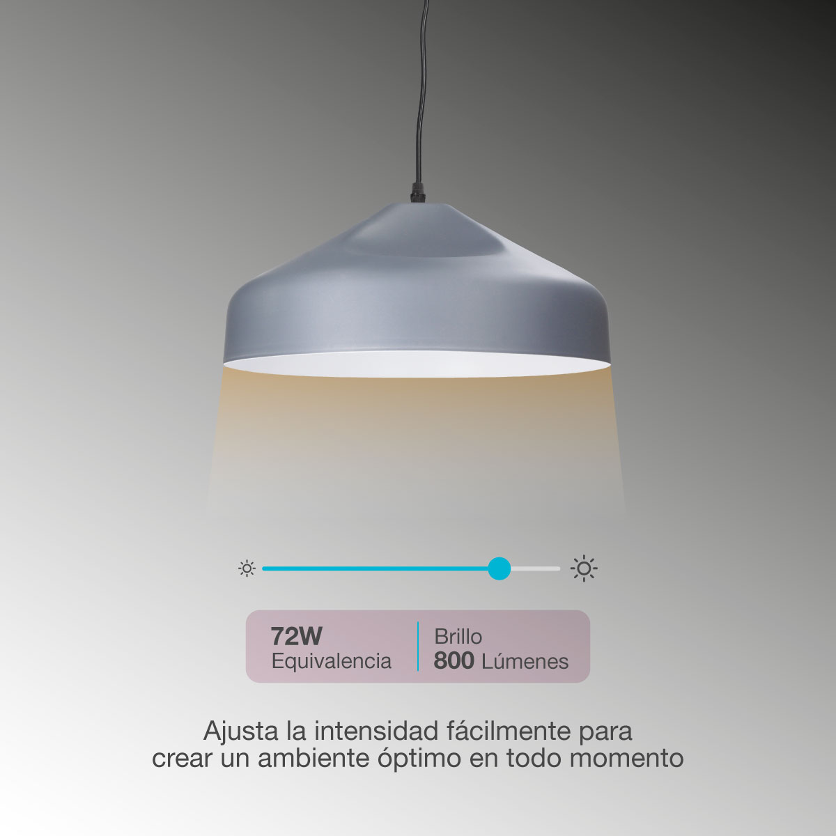 Bombilla LED Estándar Inteligente 9W Regulable en Intensidad y