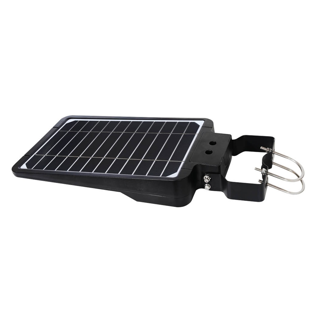 Farola solar LED Ornes con sensor crepuscular y movimiento 15W 4000K IP65