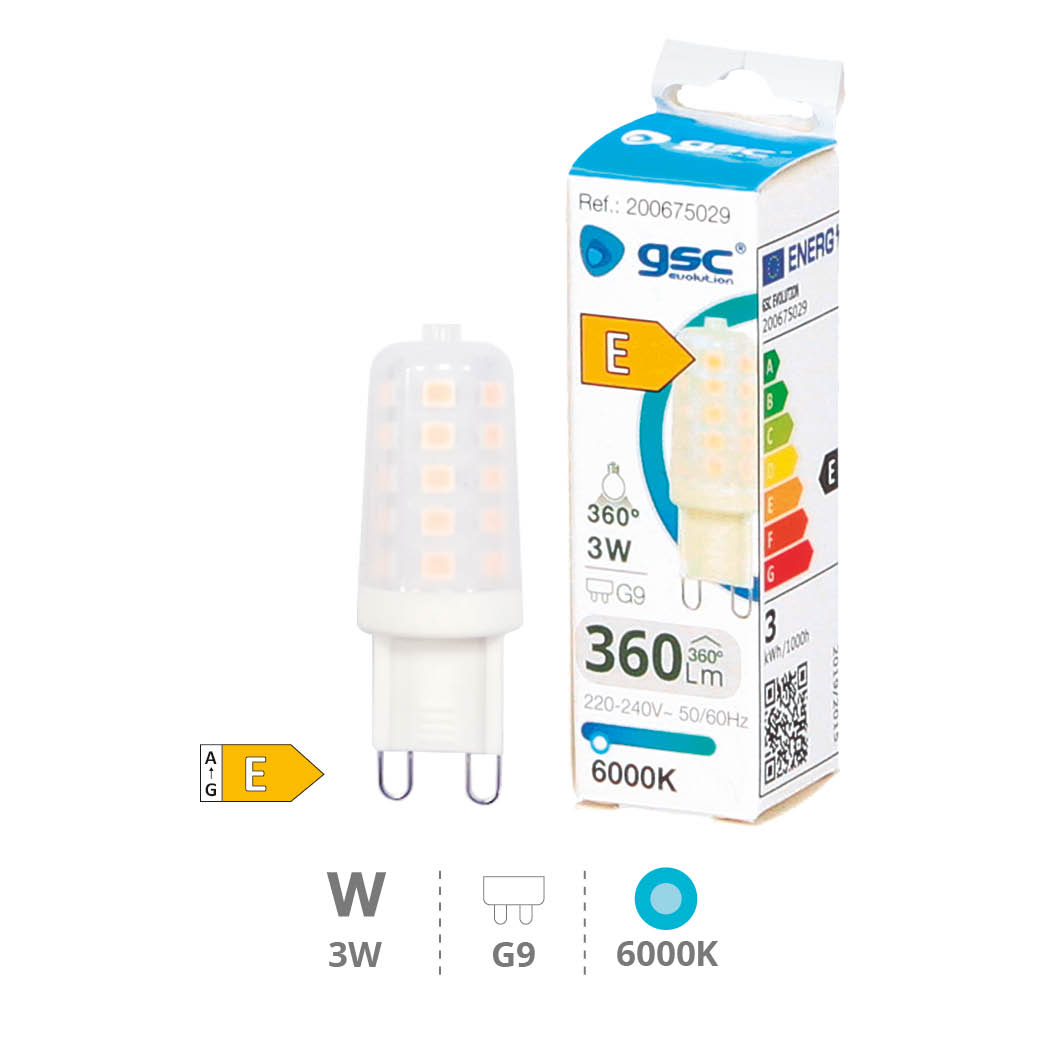 Ampoule LED G9 - 3W - SMD