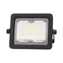 Proyector aluminio LED 10W 4000K IP65 Negro