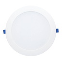 Downlight empotrable LED redondo Belur 18W 6500K Blanco