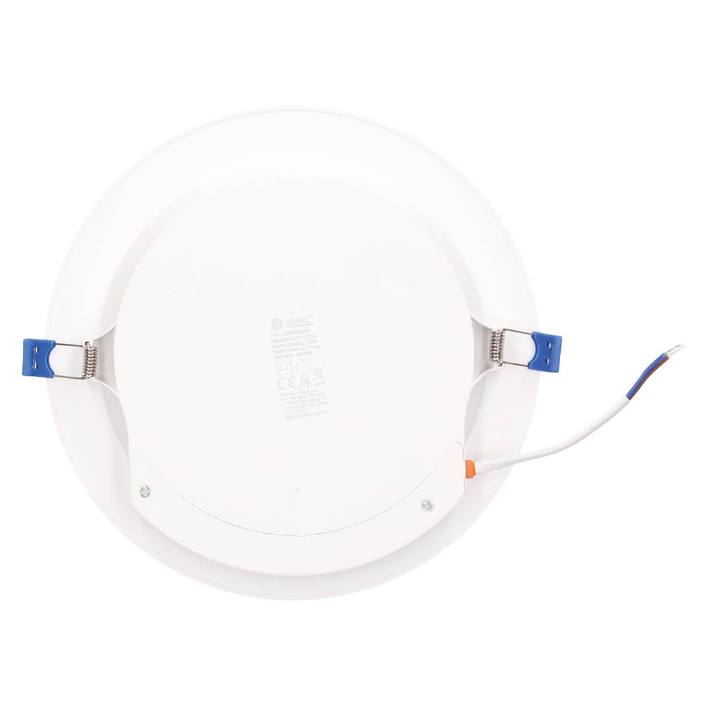 Downlight empotrable LED redondo Belur 18W 6500K Blanco