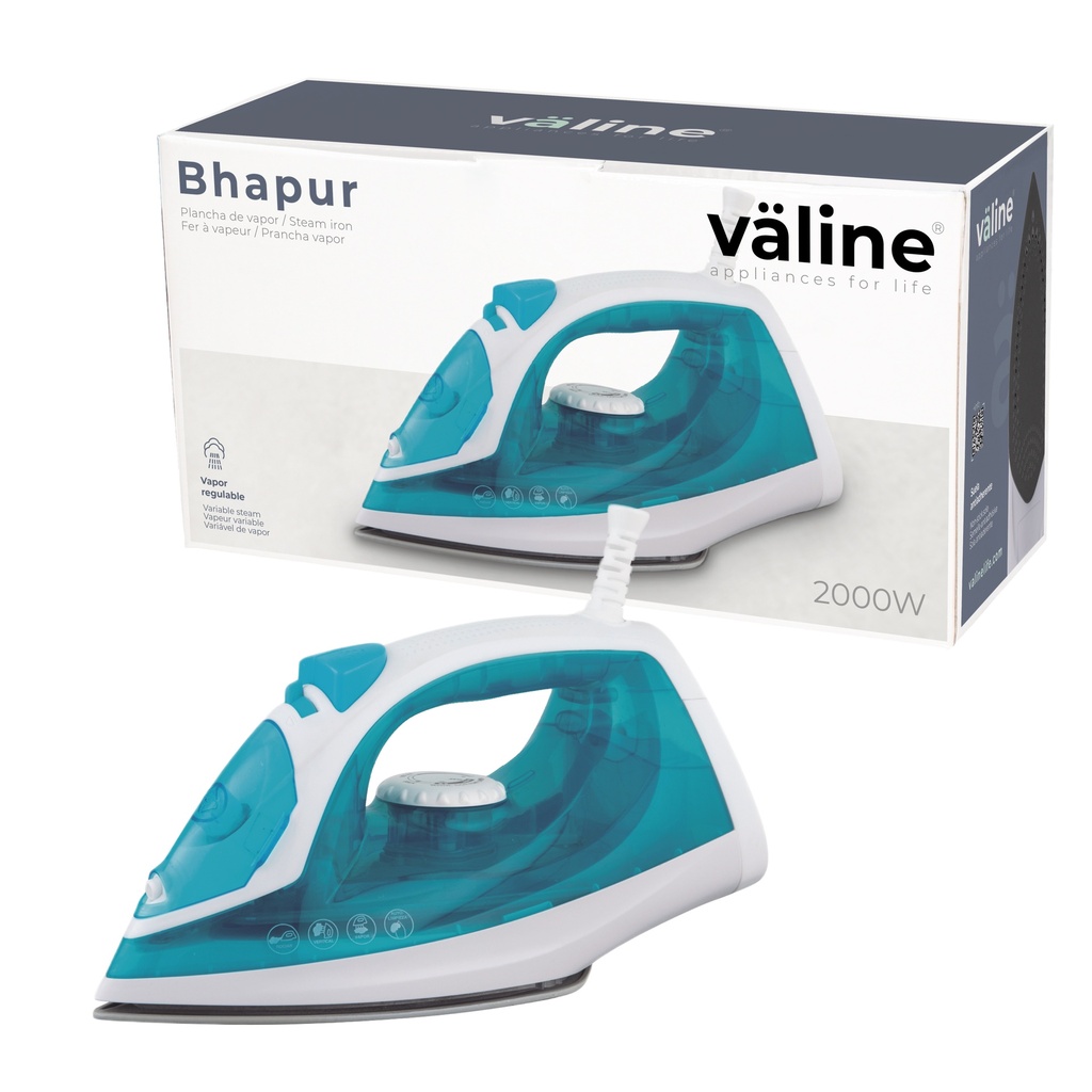 Plancha de vapor Bhapur 2000W