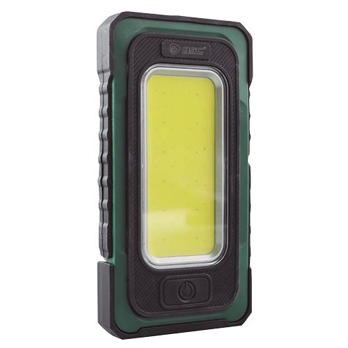 Linterna solar LED COB recargable 360lm - 6u caja exp