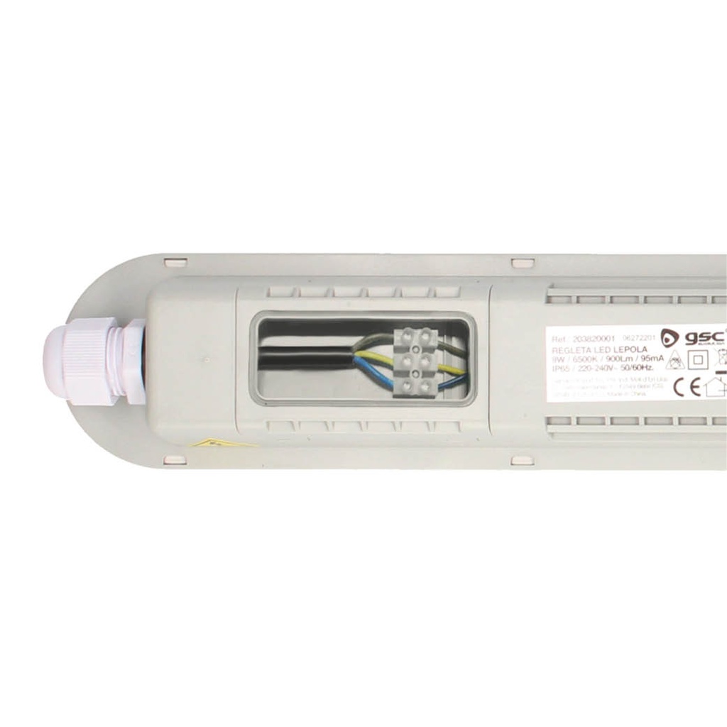 Regleta LED Lepola 9W 6500K IP65