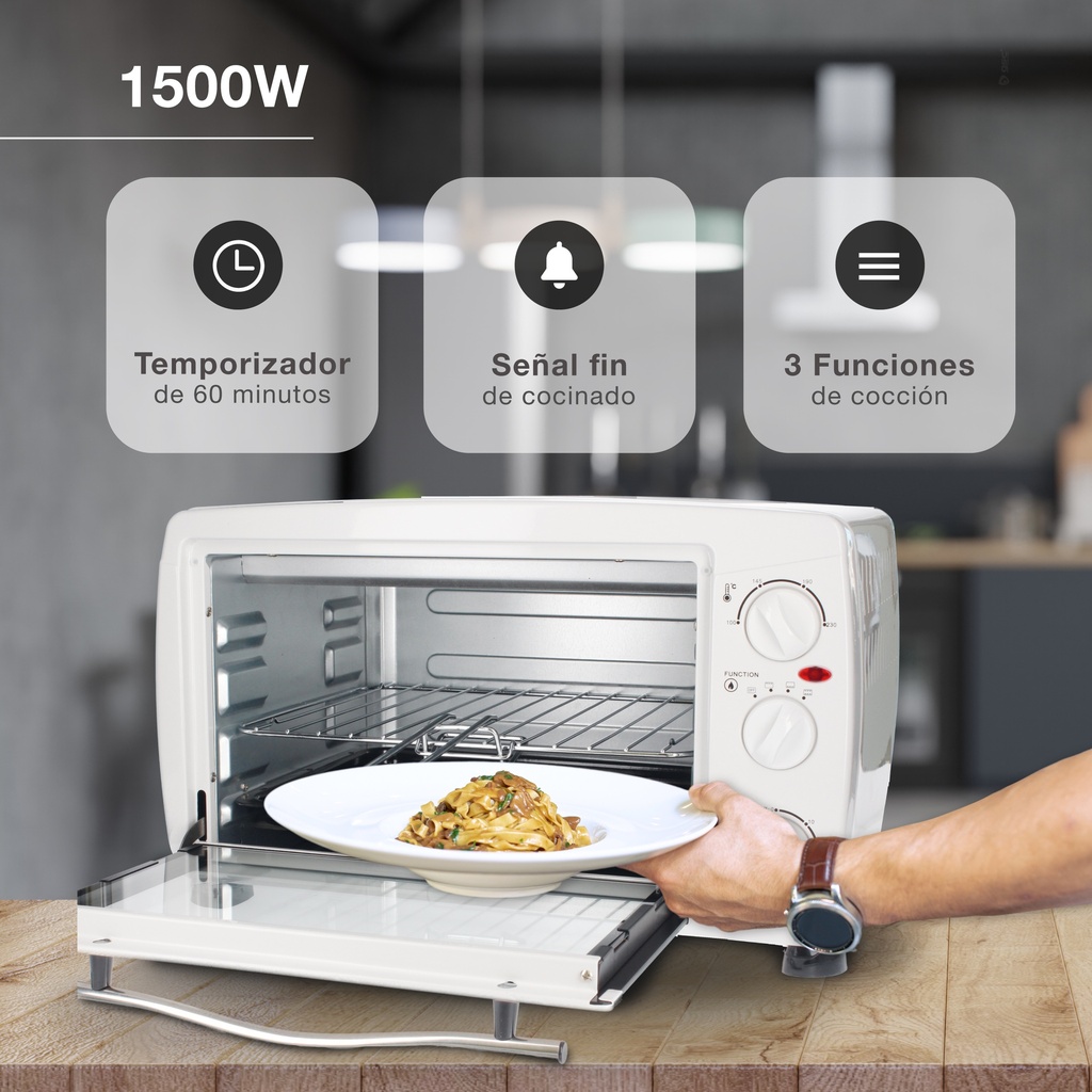 Horno eléctrico Kuhati 23L 1500W