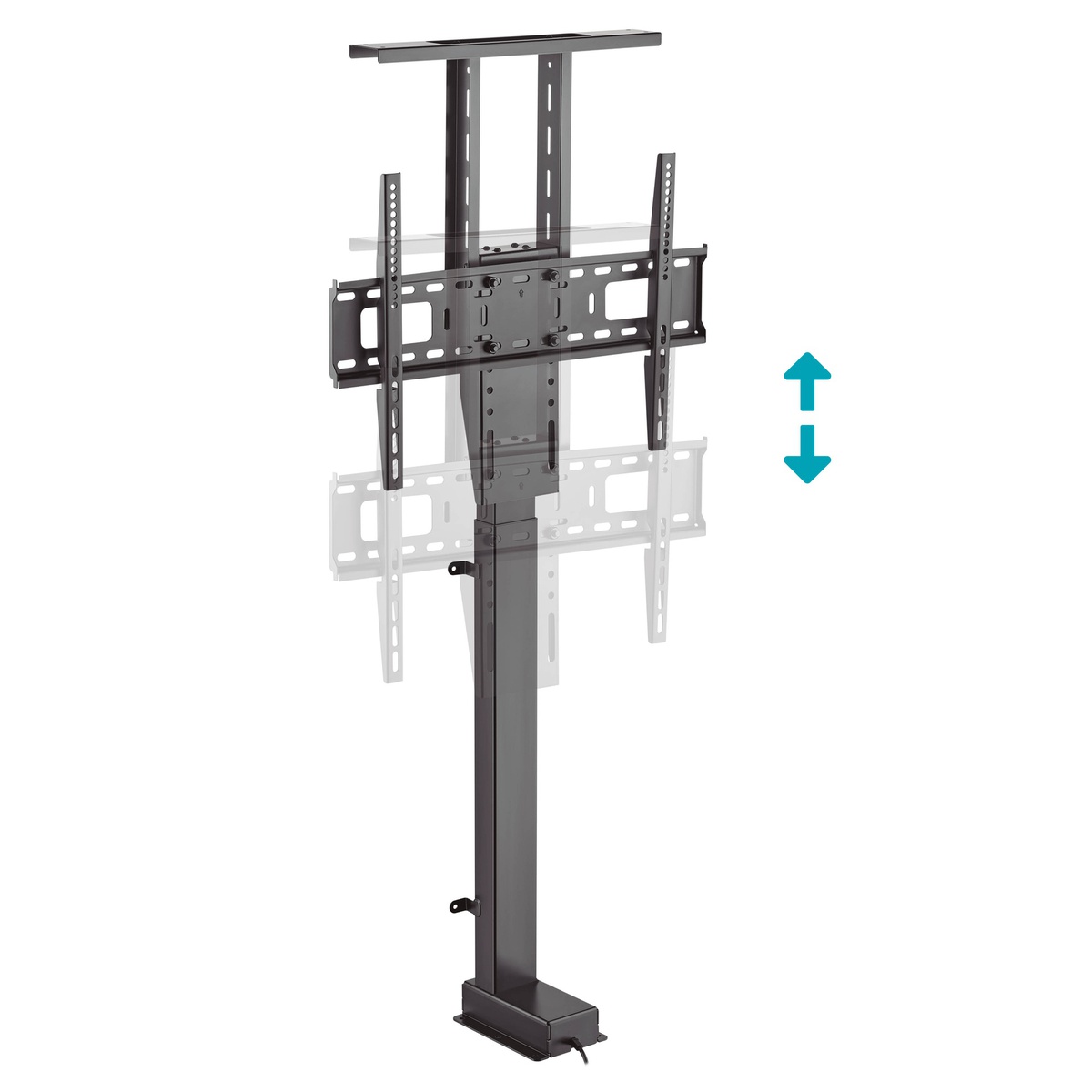 ynVISION.DESIGN Soporte elevador de TV motorizado para televisores de 37 a  77 pulgadas | Soporte de TV con motor de elevación vertical con control