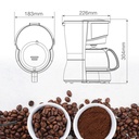 Cafetera eléctrica Mocca 10 tazas 800W