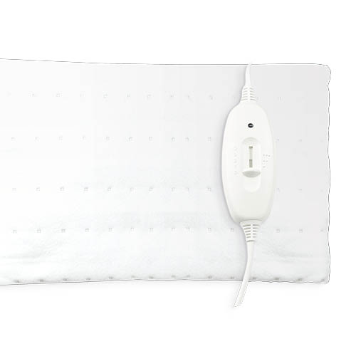 Calentador de cama eléctrico sencillo 150x80cm 60W Blanco