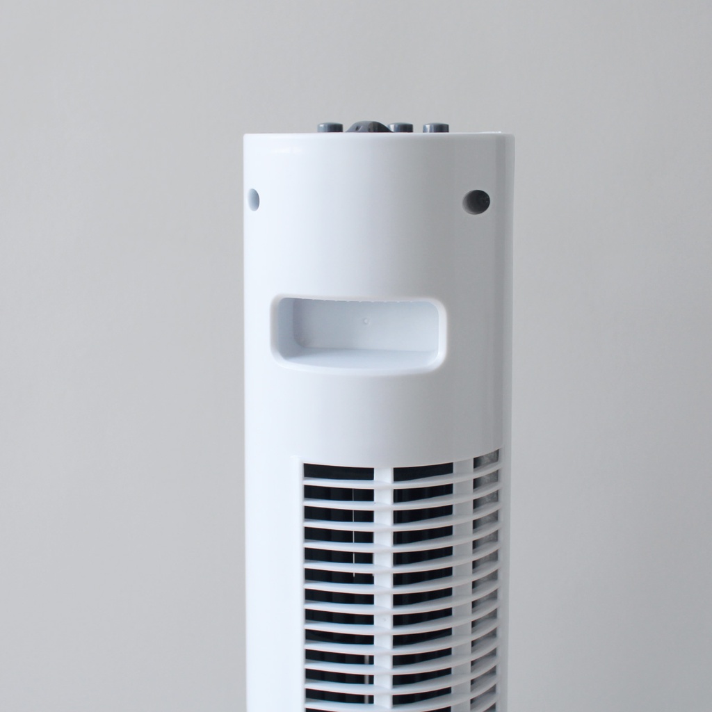 Ventilador de torre oscilante 45W Blanco