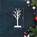 Árbol decorativo LED Cumia 30cm 2xAA Negro