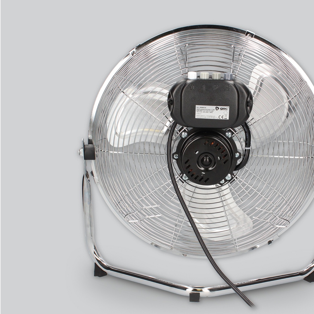 Ventilador metalico de suelo 40cm 70W