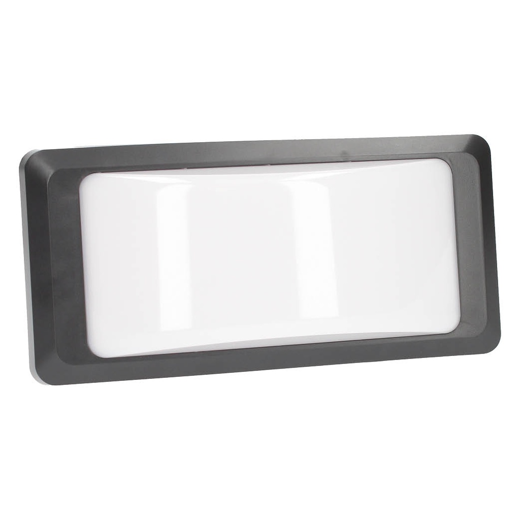 Aplique pared LED Anthe 11W 4000K IP65 Gris antracita