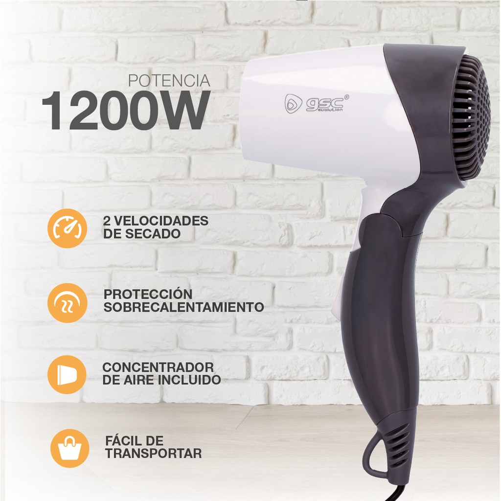 Secador de viaje Inani 1200W