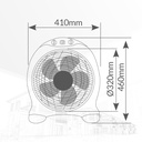 Ventilador Box Fan Ø32cm 45W