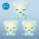 Luz de noche infantil LED Koala 2,5W Azul