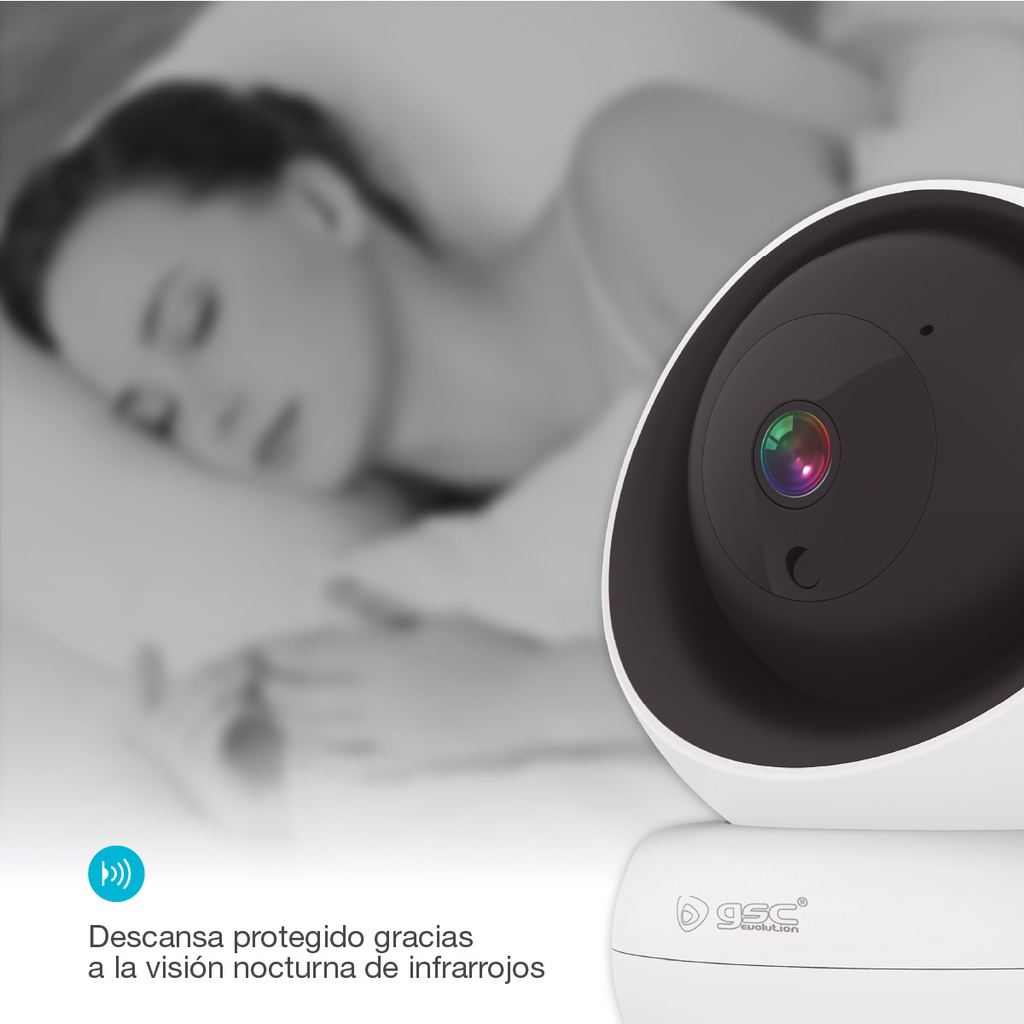 Cámara inteligente Calunda vía wifi 1080P-2MP